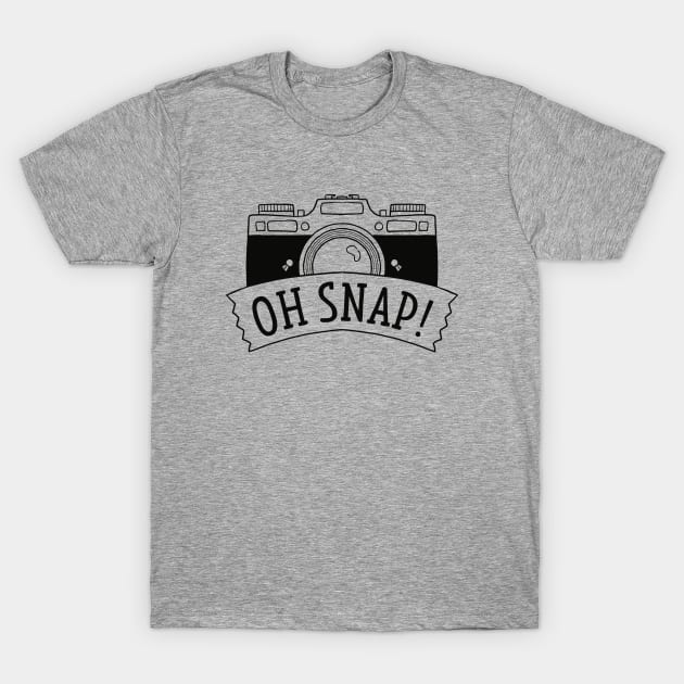 Oh Snap T-Shirt by LuckyFoxDesigns